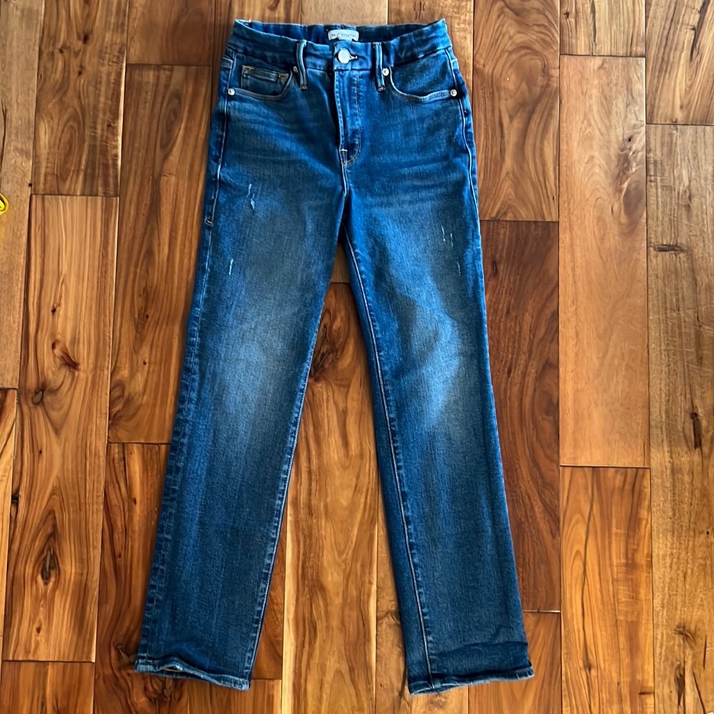 Good America straight leg jeans size 2/26